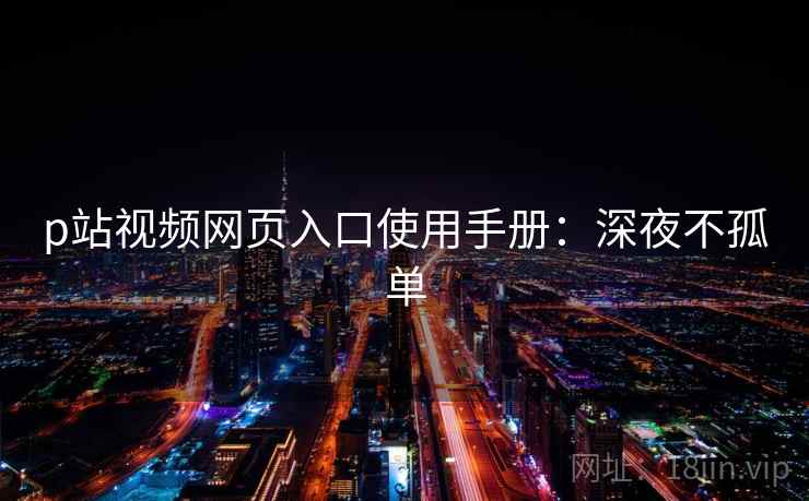 p站视频网页入口使用手册：深夜不孤单